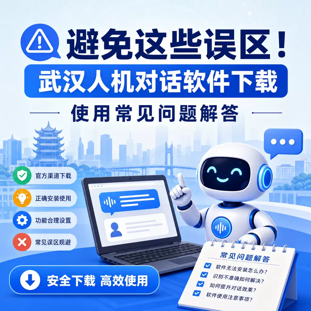 避免这些误区！武汉人机对话软件下载使用常见问题解答