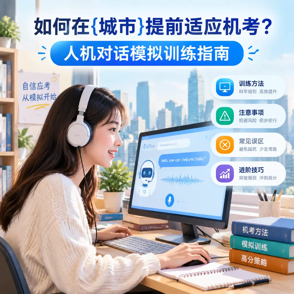 如何在黄陂提前适应机考?人机对话模拟训练指南
