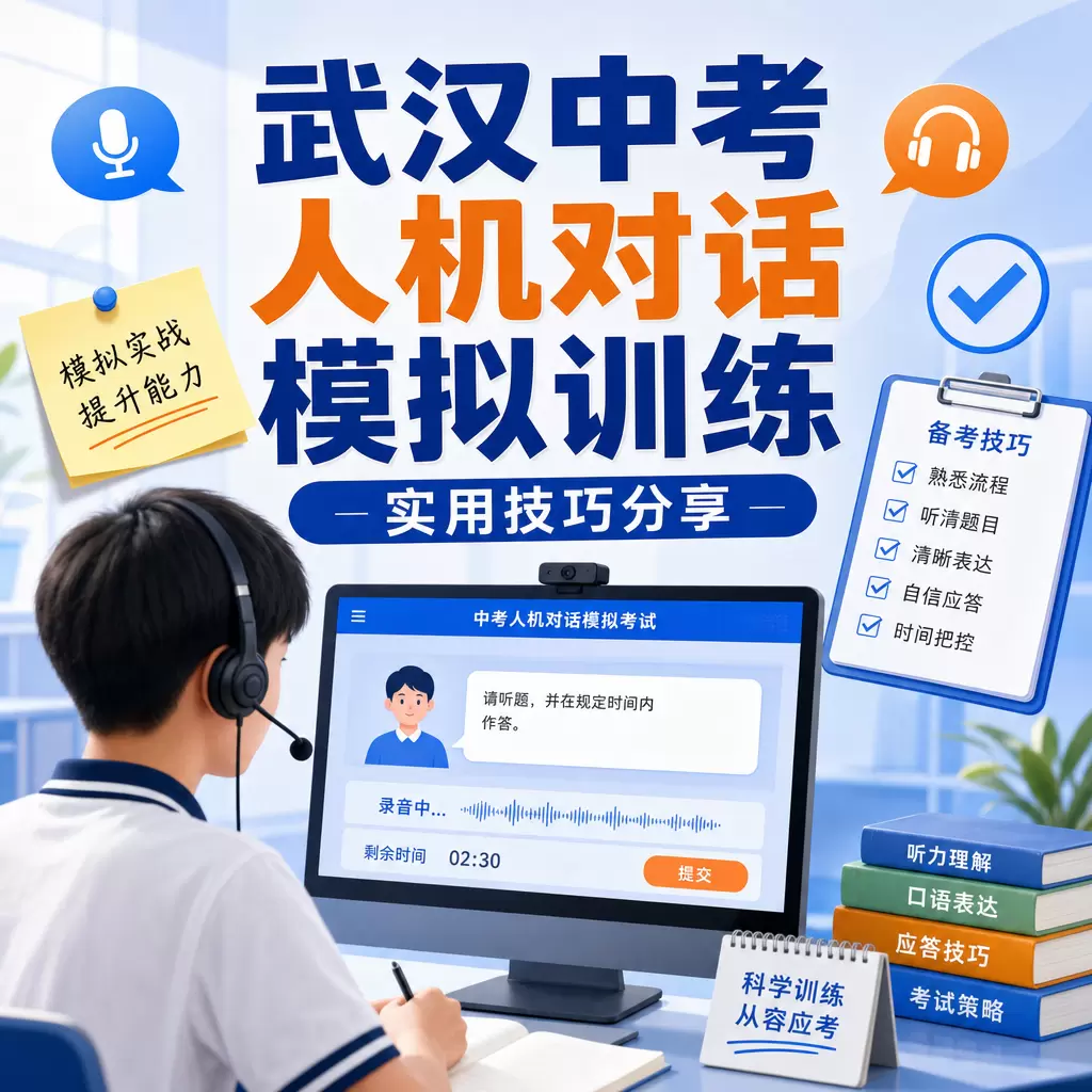 武汉中考人机对话模拟训练的实用技巧分享