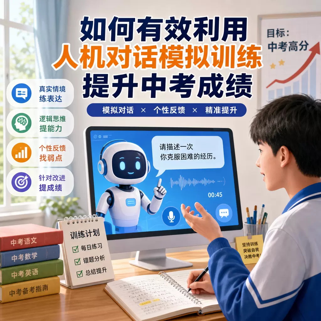 如何有效利用人机对话模拟训练提升中考成绩