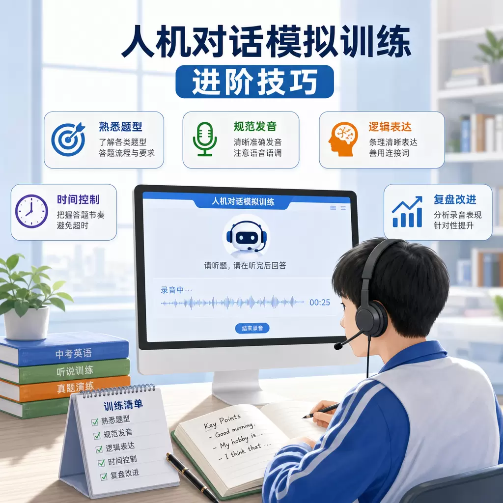 黄陂中考复习:人机对话模拟训练的最佳实践