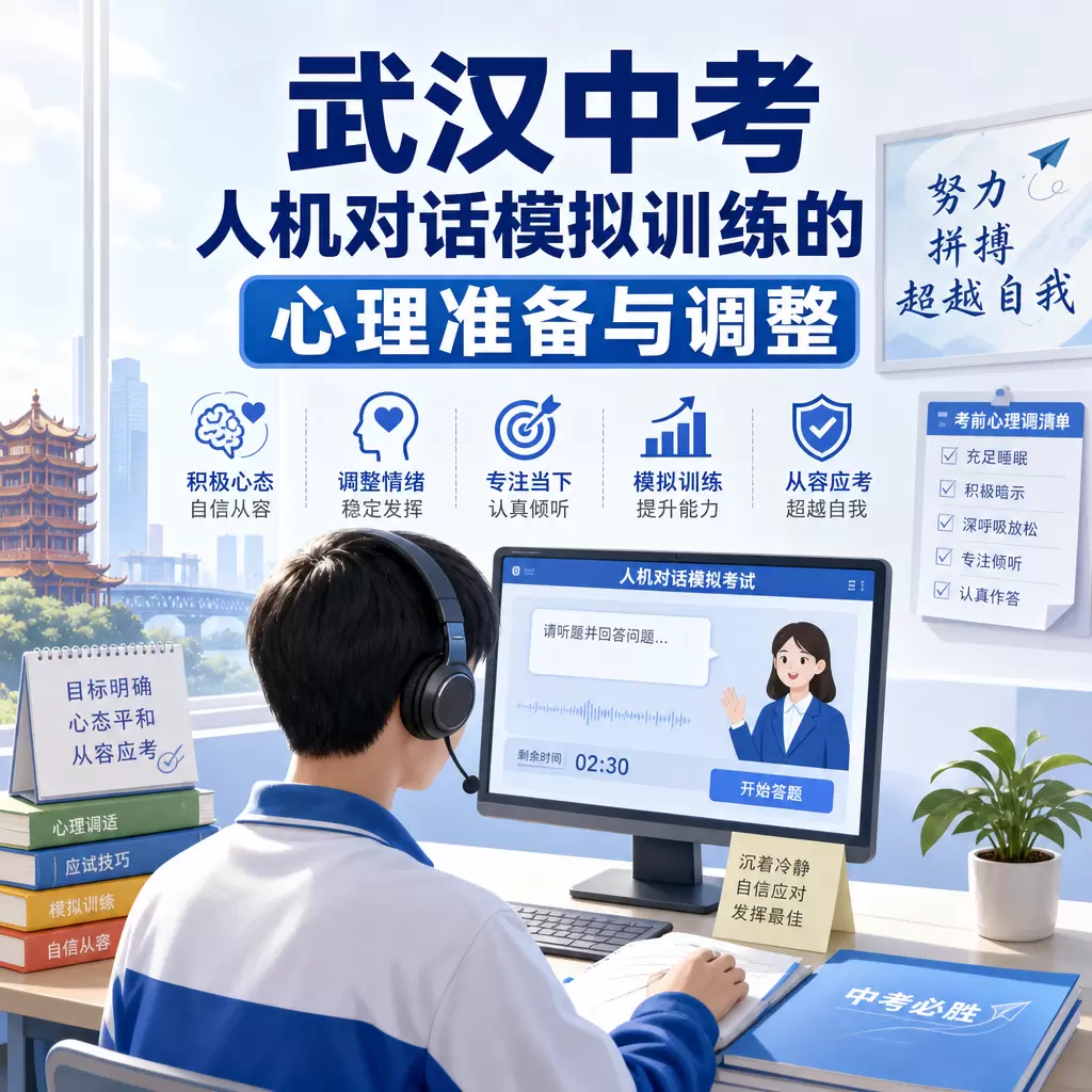武汉中考人机对话模拟训练的心理准备与调整