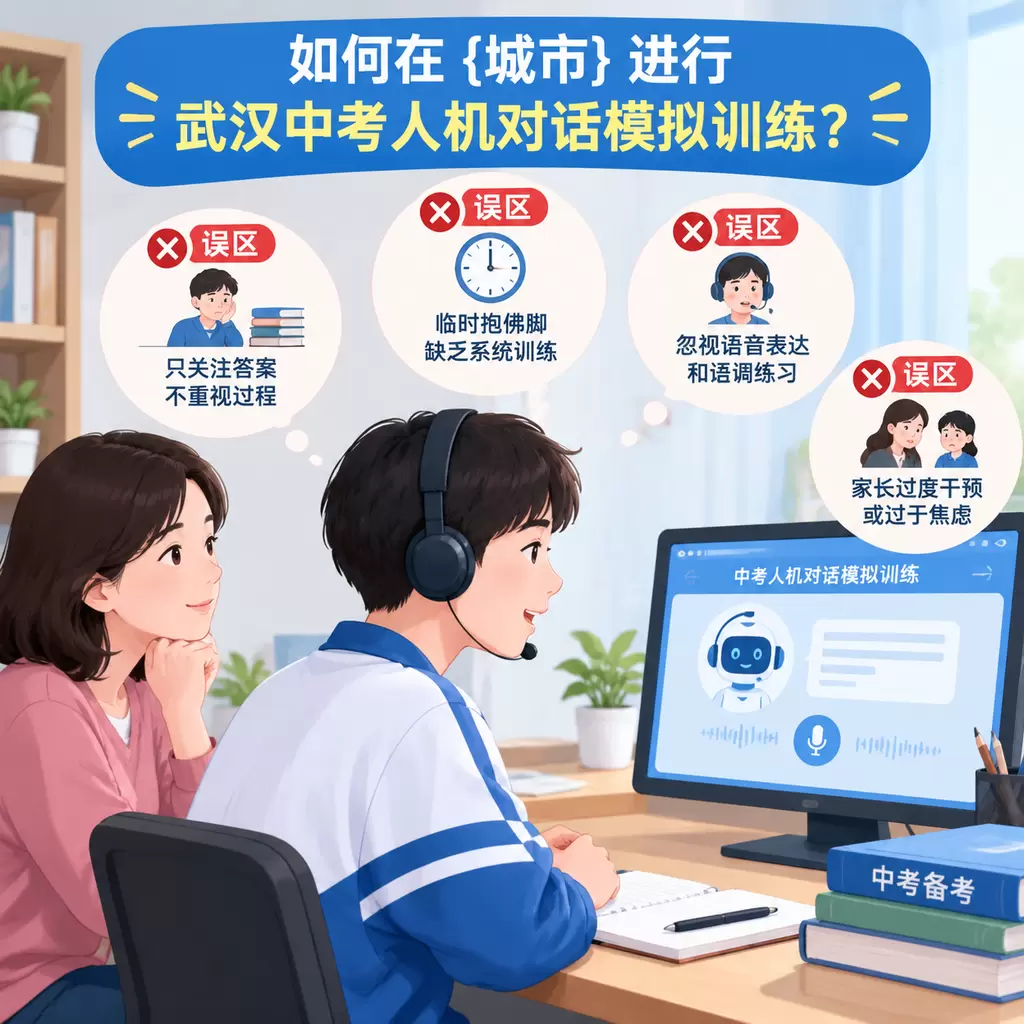 如何在黄陂进行武汉中考人机对话模拟训练?