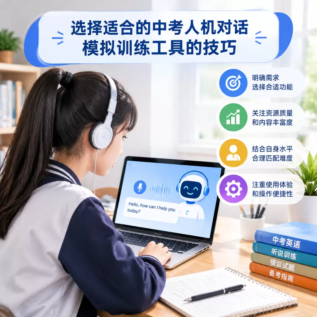 选择适合的武汉中考人机对话模拟训练工具的技巧