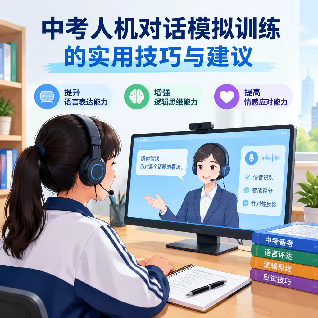 武汉中考人机对话模拟训练的实用技巧与建议