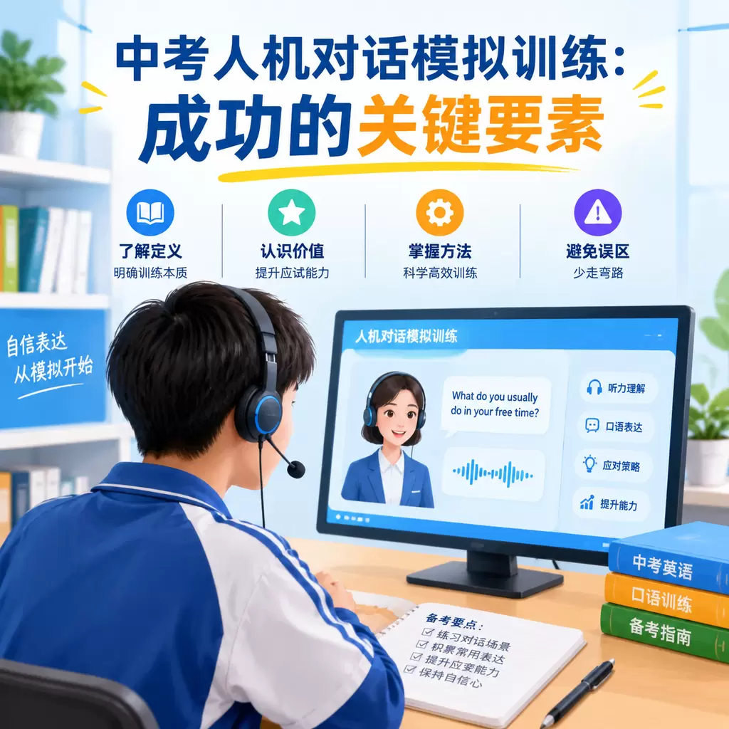 武汉中考人机对话模拟训练:成功的关键要素