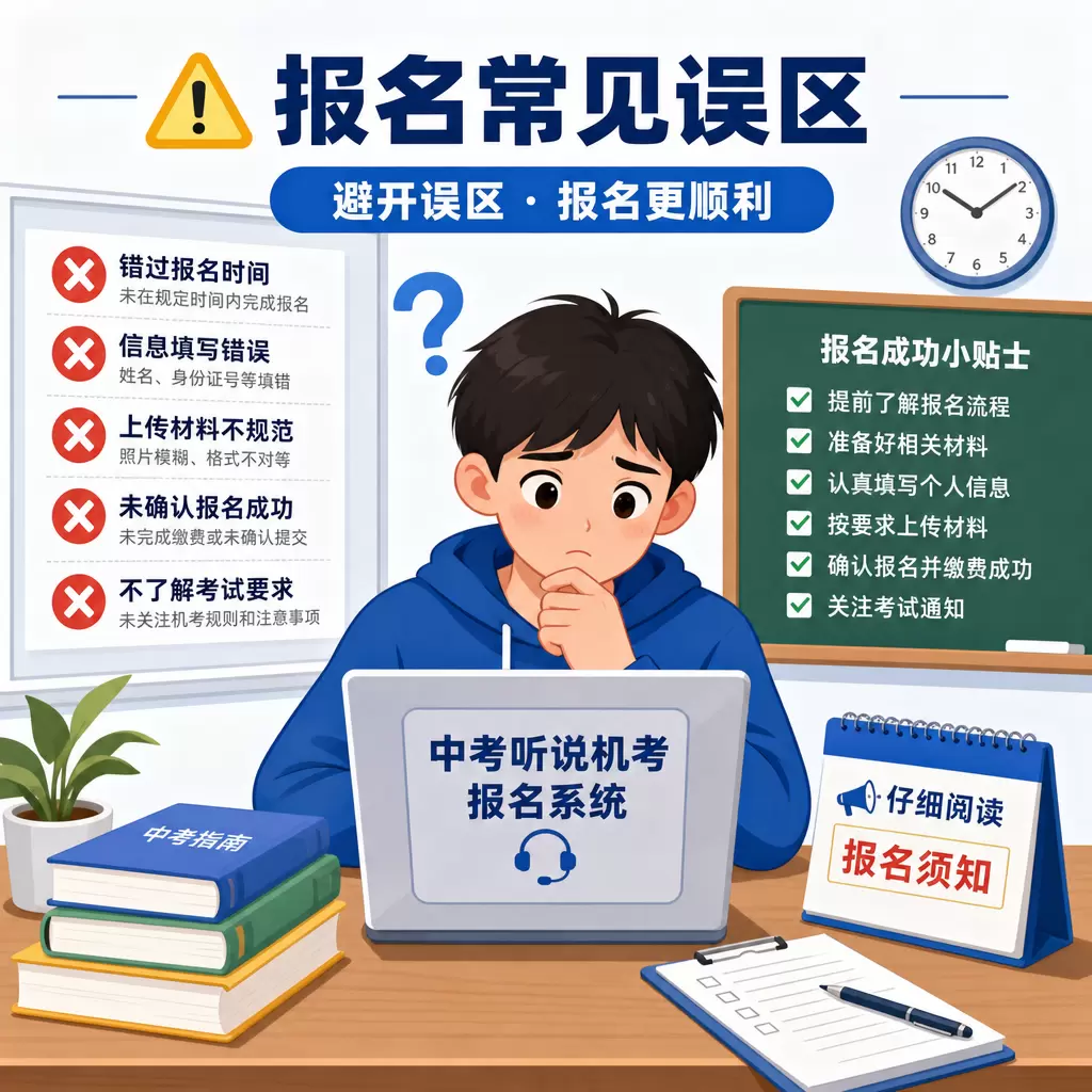 如何在黄陂成功报名武汉中考听说机考?