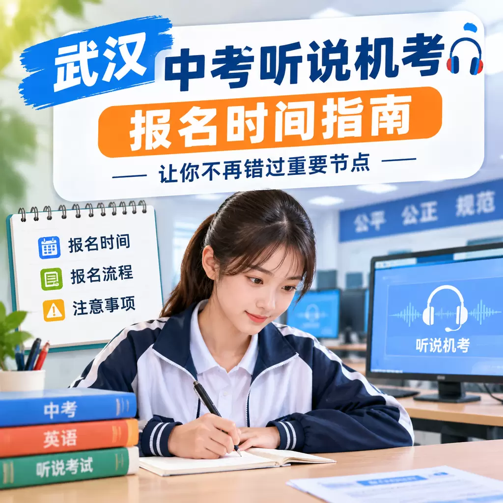 武汉中考听说机考报名时间指南:让你不再错过重要节点