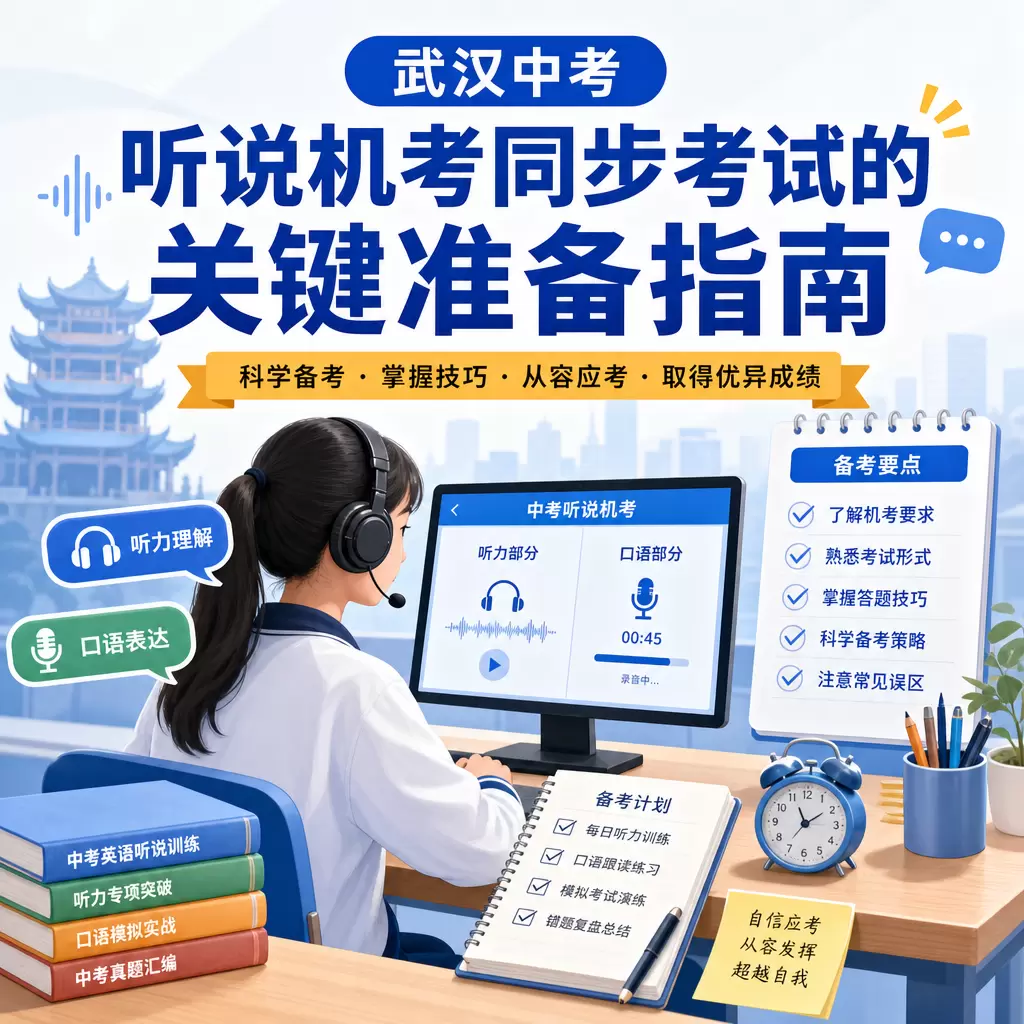 武汉中考听说机考同步考试的关键准备指南