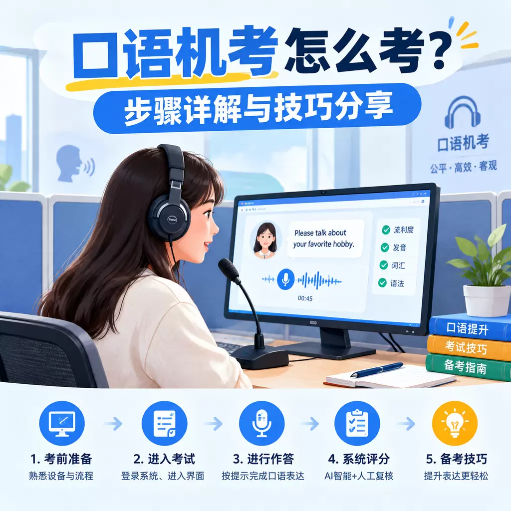 武汉口语机考怎么考?步骤详解与技巧分享