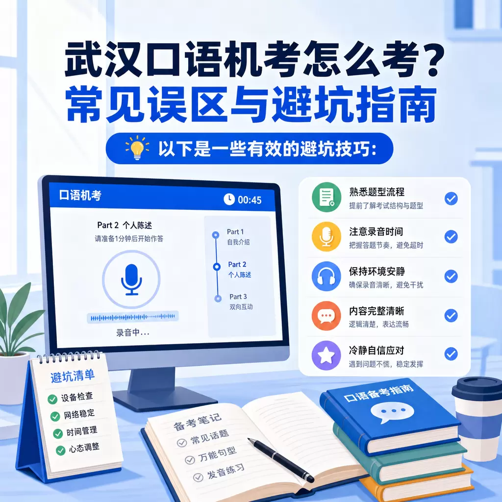 武汉口语机考怎么考？常见误区与避坑指南