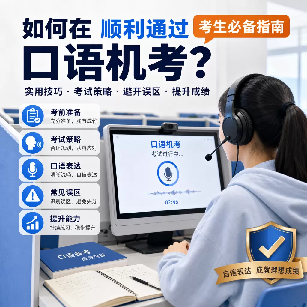 如何在黄陂顺利通过口语机考？考生必备指南