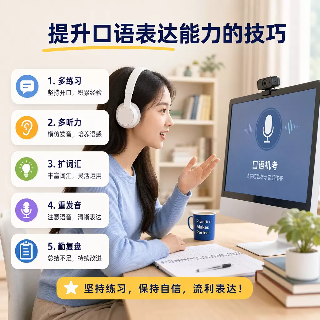 如何在黄陂顺利通过口语机考？考生必备指南