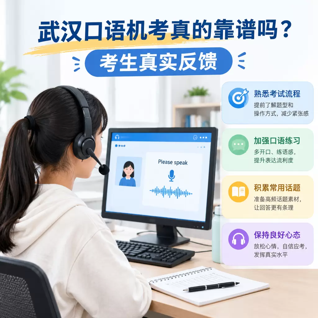 武汉口语机考真的靠谱吗？考生真实反馈