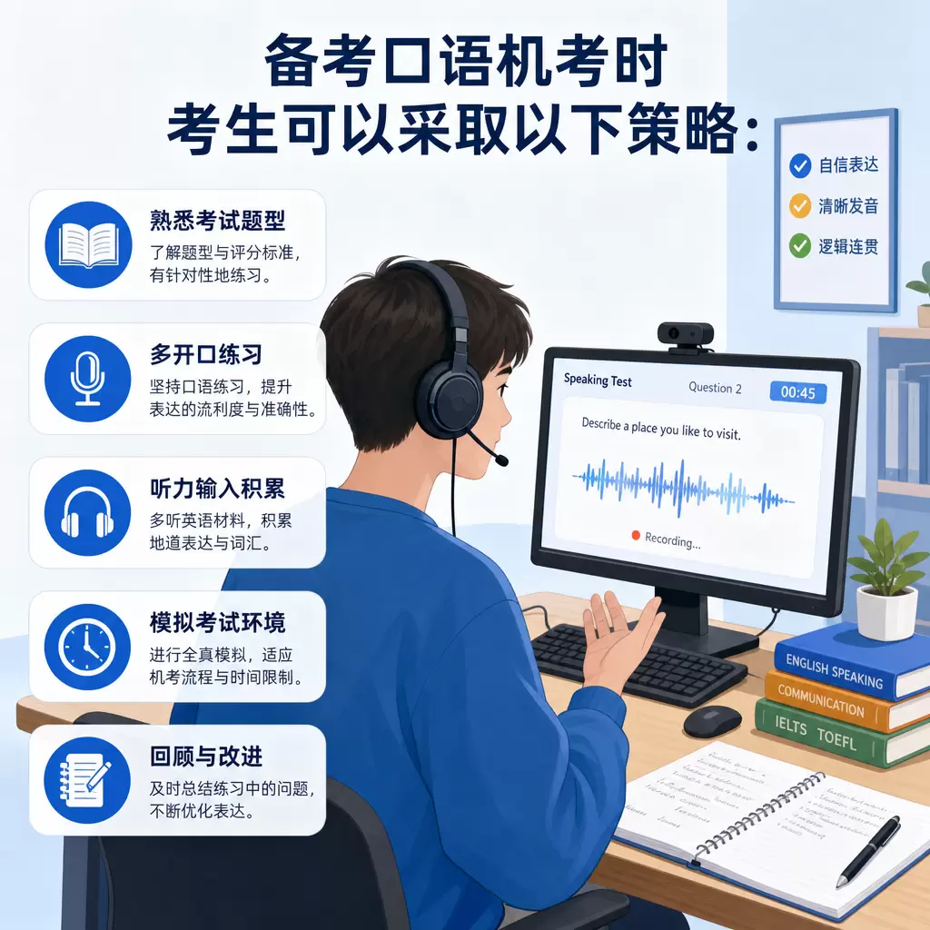 在黄陂参加口语机考前你需要知道的事项