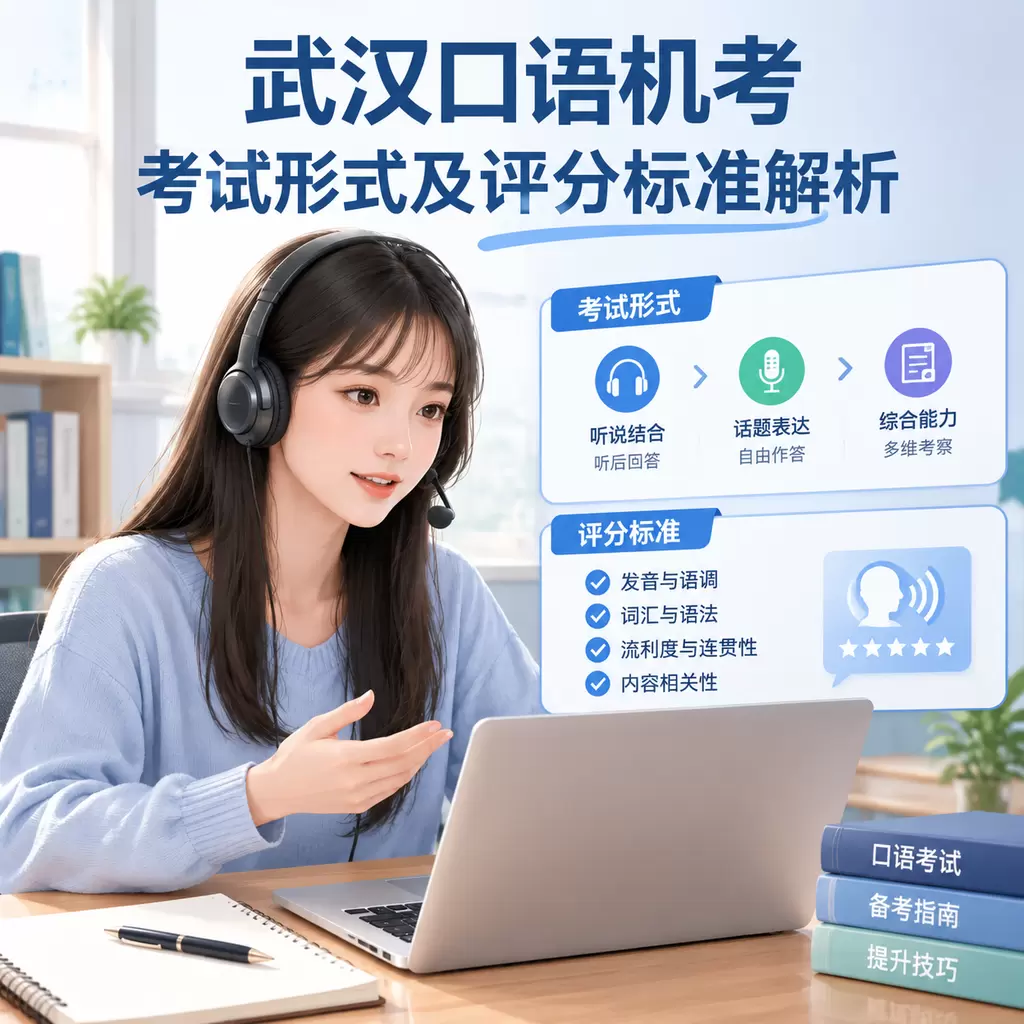 武汉口语机考考试形式及评分标准解析
