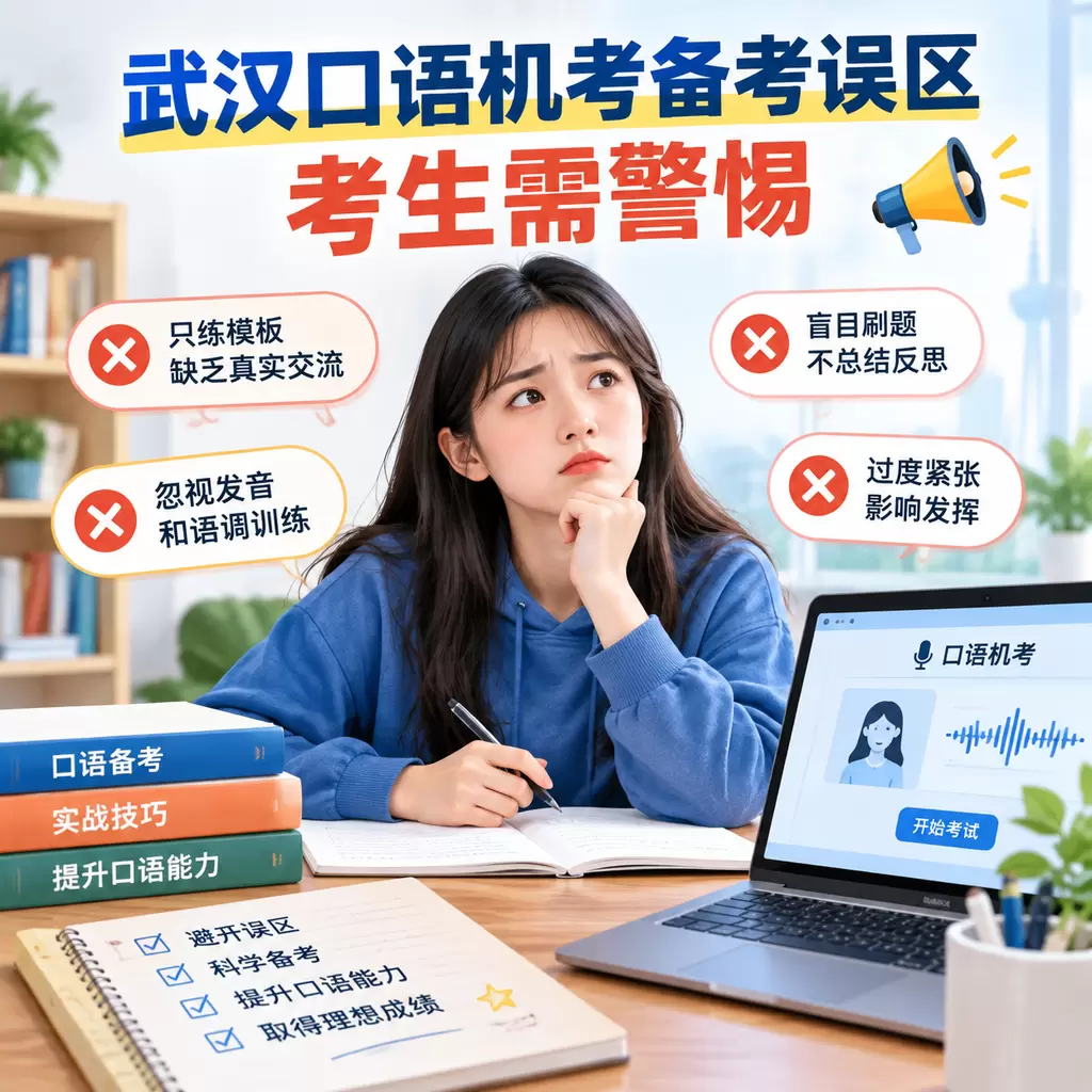 武汉口语机考备考误区,考生需警惕