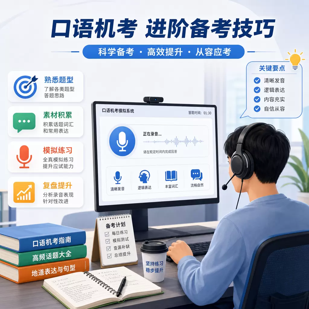 黄陂口语机考备考资源推荐与下载