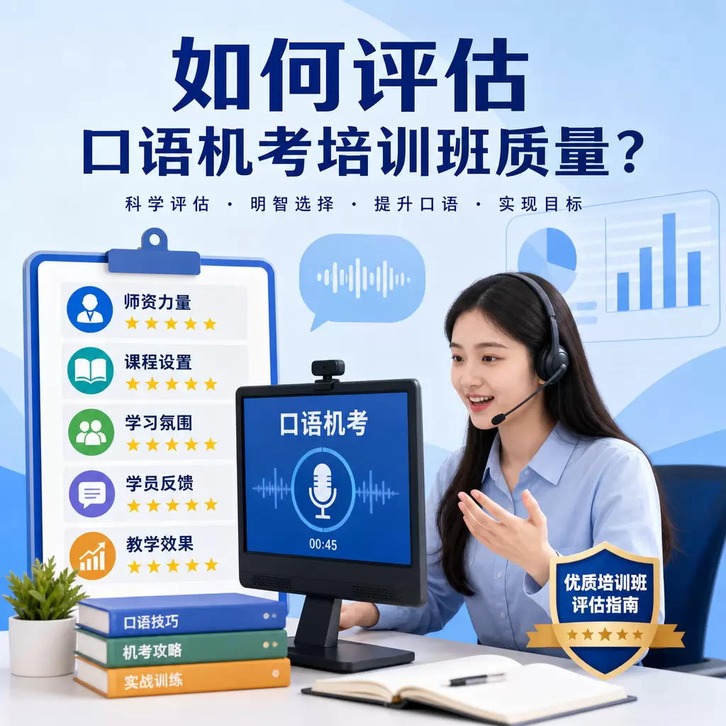 如何评估黄陂的口语机考培训班质量？