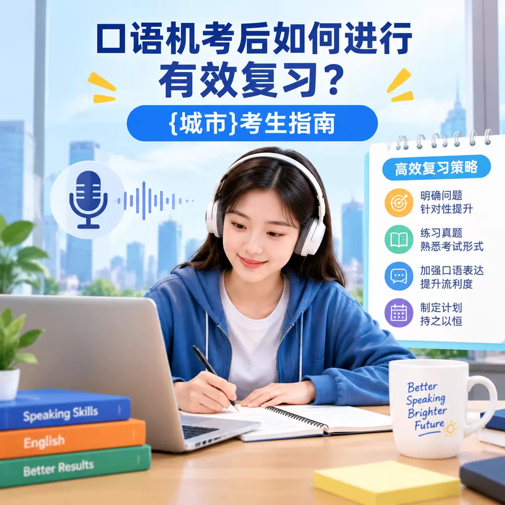 口语机考后如何进行有效复习？黄陂考生指南