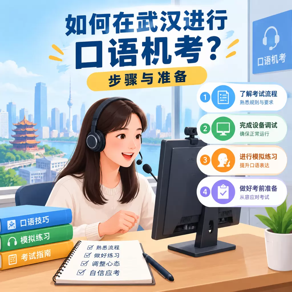 如何在武汉进行口语机考?步骤与准备