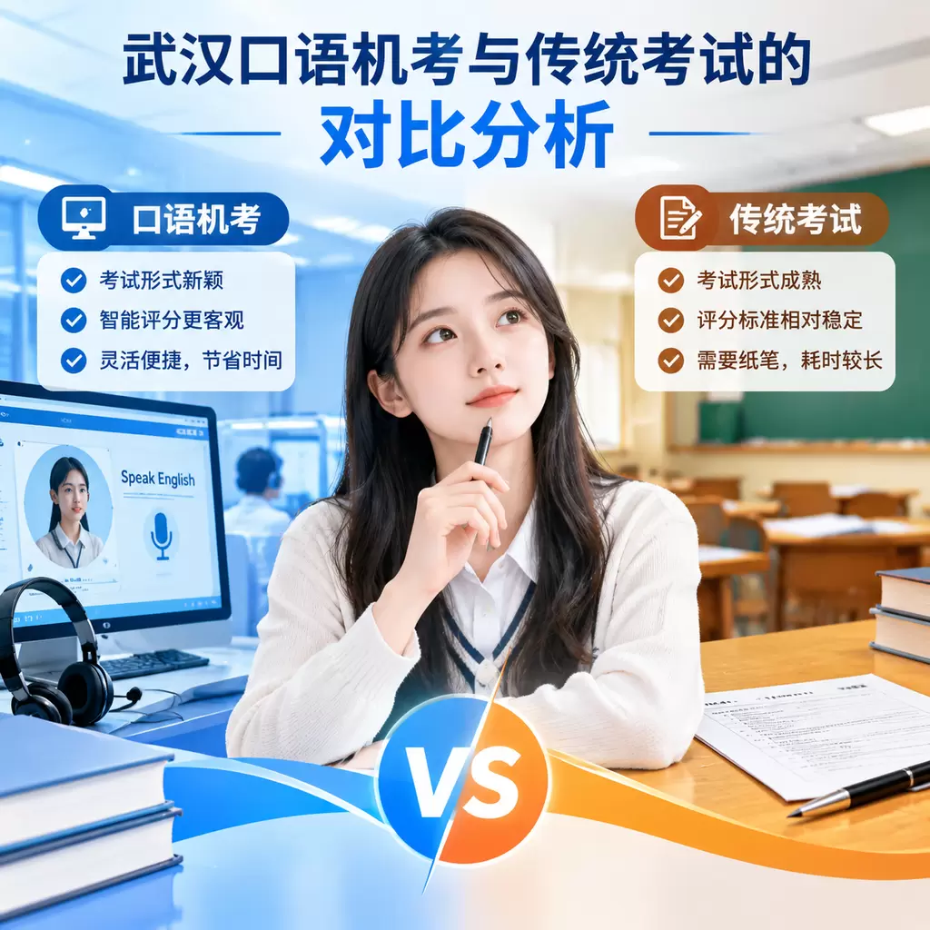 武汉口语机考与传统考试的对比分析