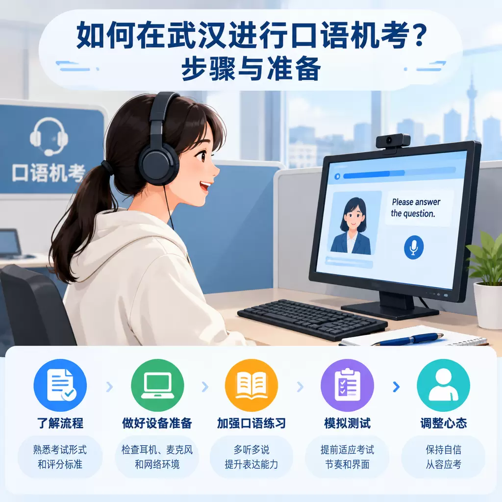 如何在武汉进行口语机考?步骤与准备
