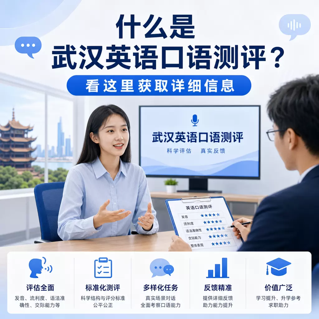 什么是武汉英语口语测评?看这里获取详细信息
