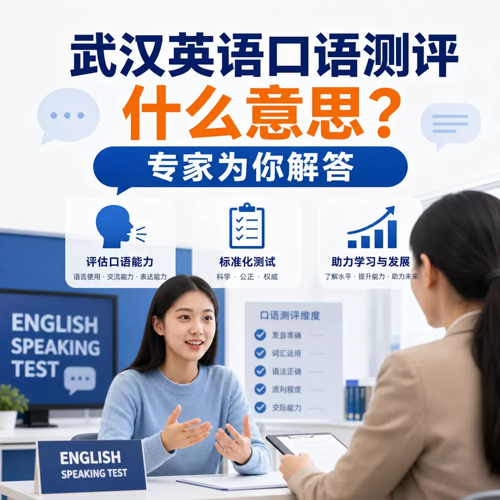 武汉英语口语测评什么意思?专家为你解答