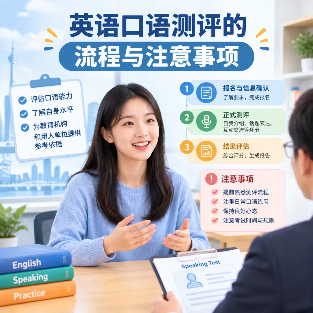 武汉英语口语测评的流程与注意事项