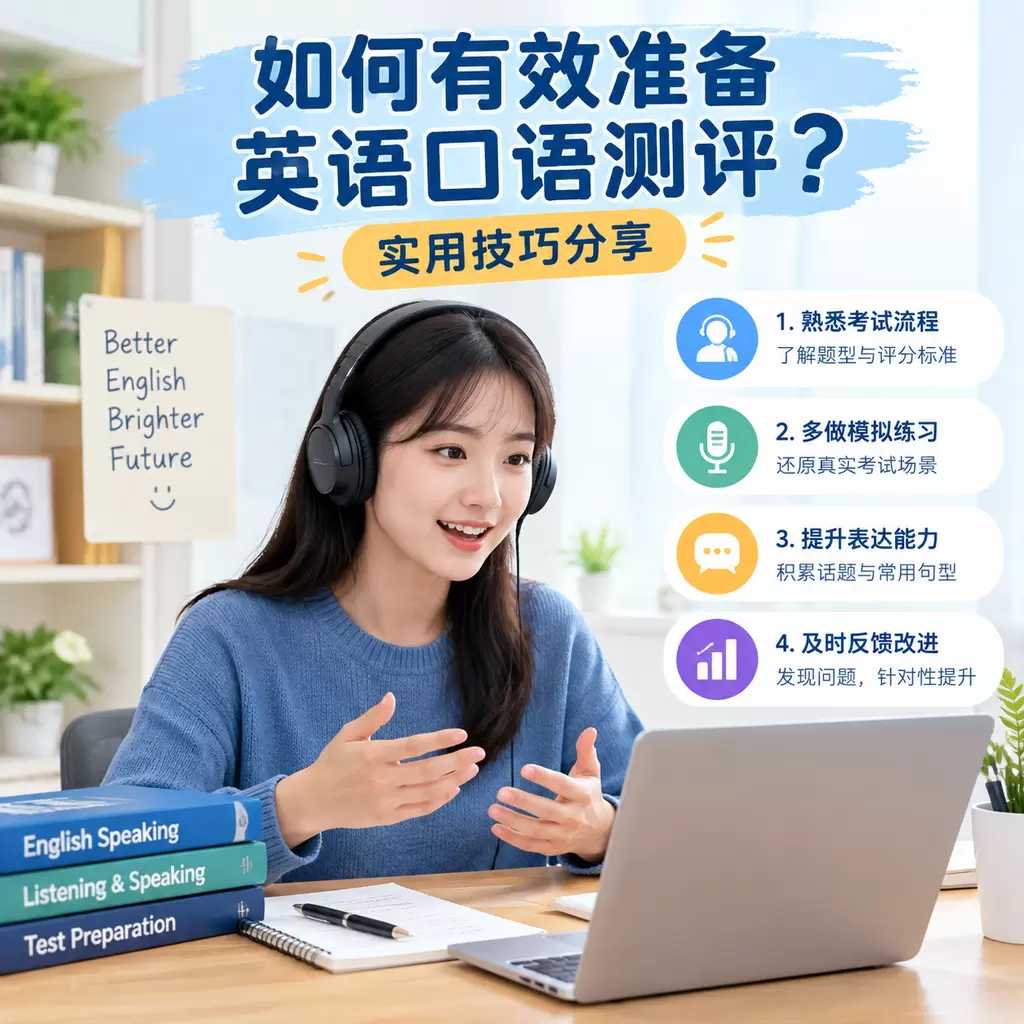 如何有效准备武汉英语口语测评?实用技巧分享